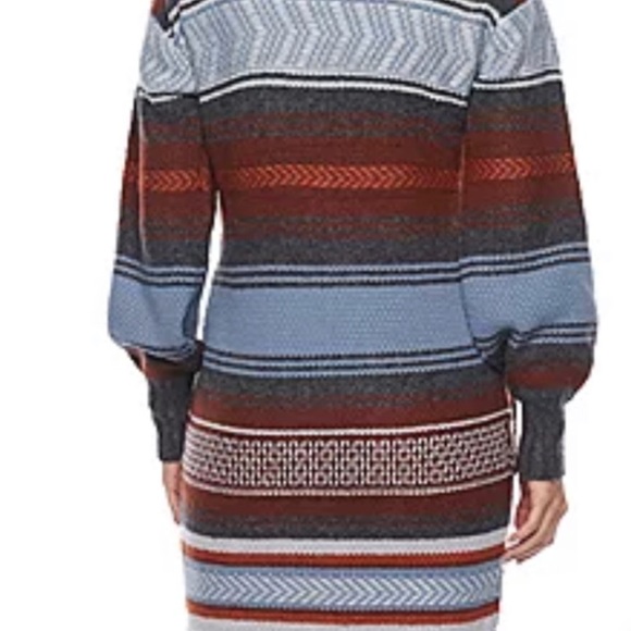 ana Women’s  Long Sleeve Button Striped Cardigan - Picture 13 of 16